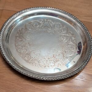 Wm Rogers Silver Tray